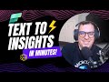 Microsoft Fabric Shortcuts: Text to Insights in 10 Minutes