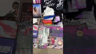 and this is only half of it… #tatemcrae #guess #vinyl #cd #merch #tatemcraefan #vinylcollection