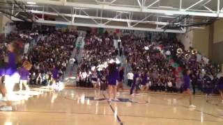 SMHS cheer winter assembly 2014-2015