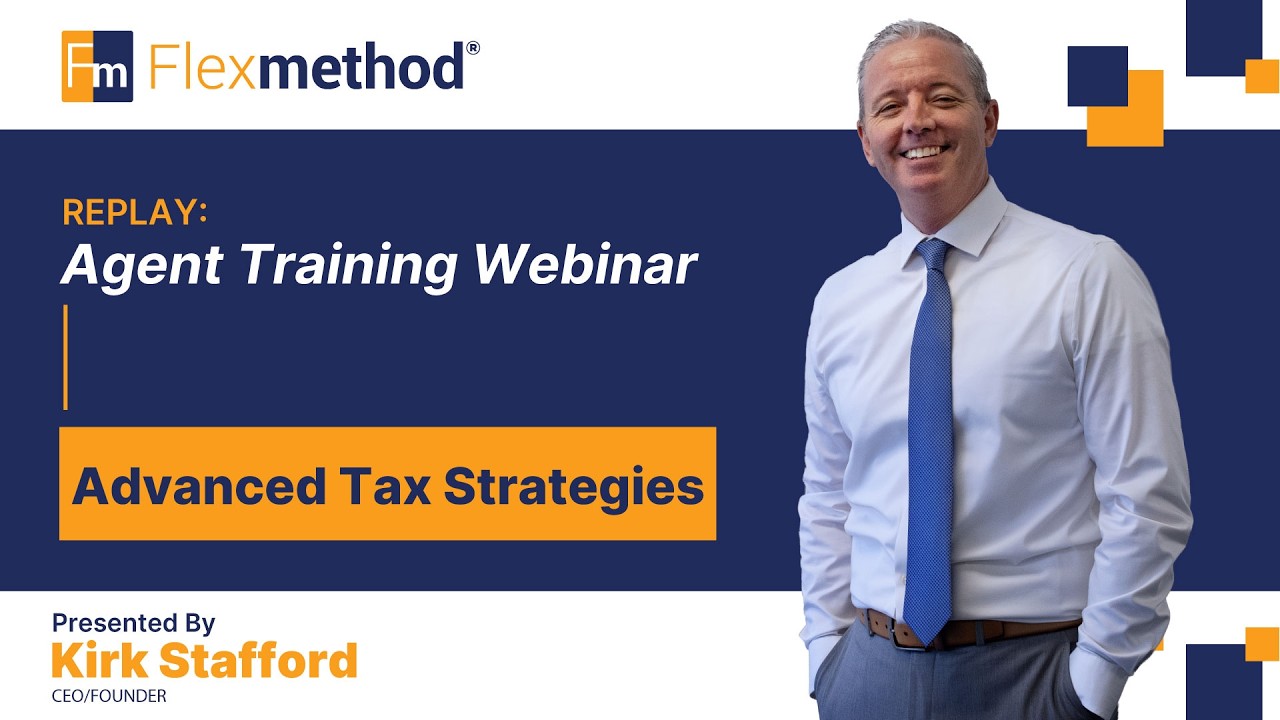 Agent Training - Advanced Tax Strategies - YouTube