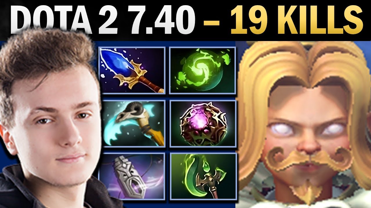 Invoker Mid with Refresher and 1100 XPM - Dota 7.41