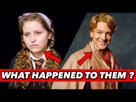 What Happened To Some Harry Potter Characters ? (Gilderoy Lockhart, Lavender Brown, The Dursleys ..)