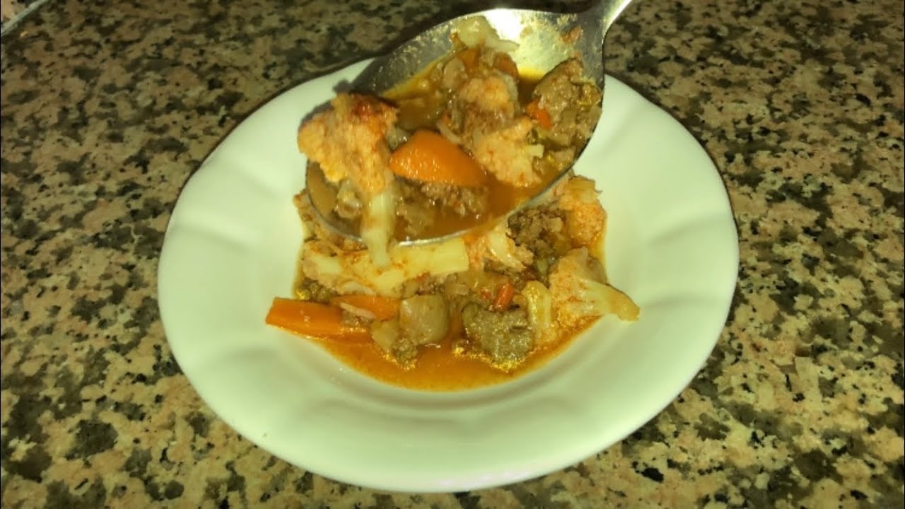 Kıymalı Karnabahar Yemeği Tarifi | Dağılmayan ve Pratik 