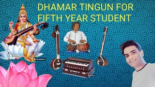 Dhamar Tingun#Fifth year Student#_[visharad part2]