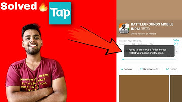 Tap Tap Failed To Create Obb Folder Problem Solved🔥 | Complete Solution | Zaido Tech