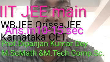 IIT JEE main shortcut method Circle part-2answer in 10-15 sec for WBJEE OrissaJEE Karnataka CET