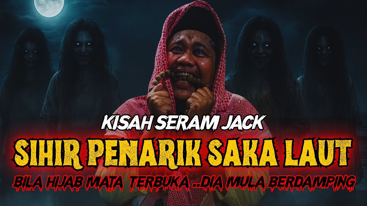 KISAH SERAM JACK | KEPALA MANUSIA KELUAR DARI KUBUR | HIJAB MATA TERBUKA AKIBAT SAKA LAUT‼️(PART 3)