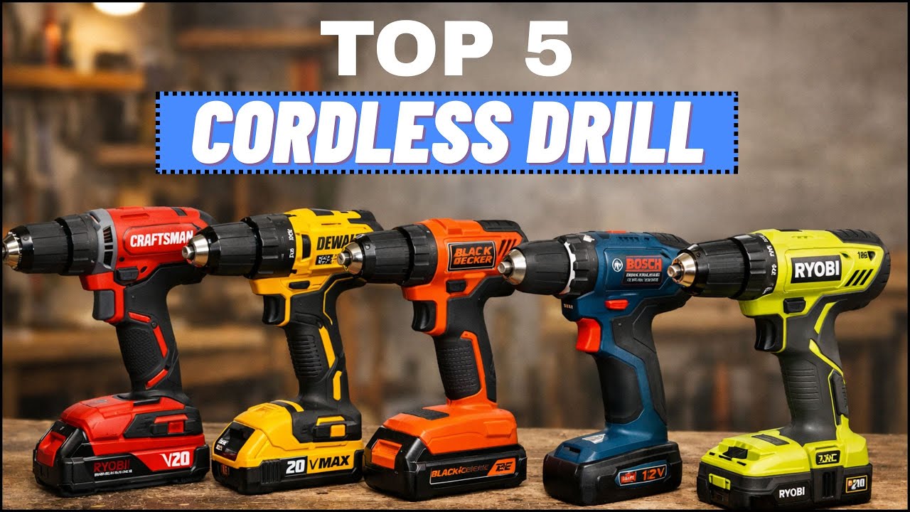 Best Cordless Drill 2026 (Buying Guide) - YouTube