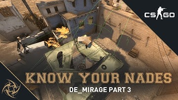 NiP - Know your Nades | Mirage - T Side | B Site