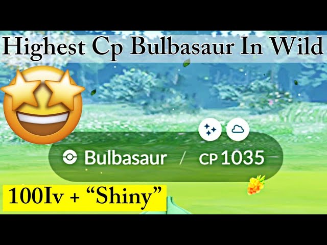 Pokemon Go ✨️ Shiny Bulbasaur ✨️ (Read Description)