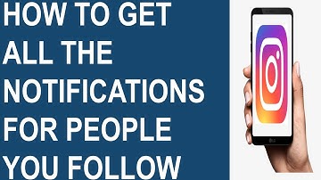 How to Get All Notifications on Instagram for People and Pages you Follow | Enable Notifications
