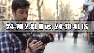 Canon 24-70 2.8L II vs. Canon 24-70 4L IS - Comparativa de objetivos | David López