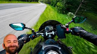 He Blamed the Oil. It Was Really His Speed. (Motorcycle Rider Tips) @DanDanTheFireman