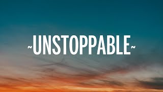 Sia - Unstoppable (Lyrics) Sped Up Resimi