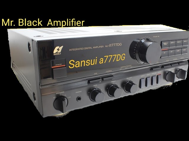 Sansui AU-α777DG a777DG super power special review useful for professional  technicians AU-a777DG