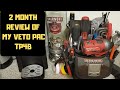 2 MONTH REVIEW OF MY TP4B PLUMBING  SERVICE BAG