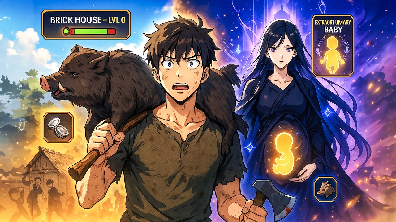 Village LOSER With 5 SILVER and a HUT… Turns Out He IMPREGNATED the EMPRESS and Their BABY Is a GOD!