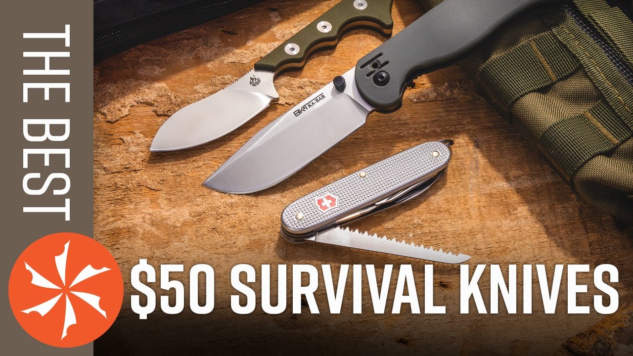 Best Camping & Survival Knives Under 50 YouTube