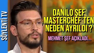 Son Dakika Danilo Şef Mastercheften Ayrıldı Mı,Masterchef,Tv8,Masterchef Türkiye,Son Bölüm