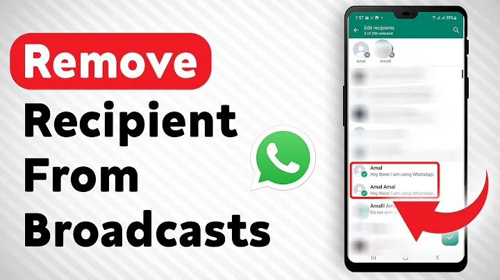 How To Remove A Recipient From Broadcasts On WhatsApp - Full Guide