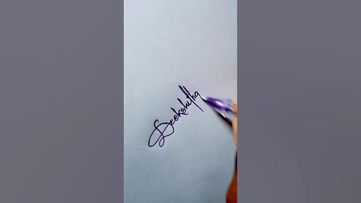 How to improve your signature ✍️ | D letter signature style #signature #shorts #ytshorts #trending