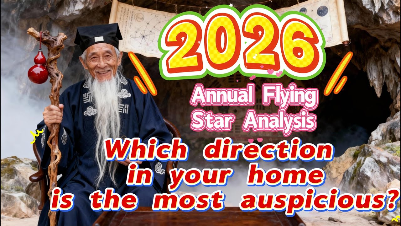 2026 Feng Shui Flying Stars Discover the Most Auspicious Areas in Your Home!