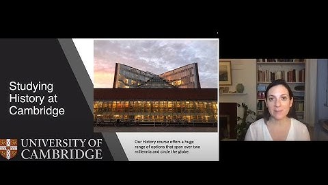 History  for applicants