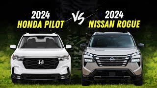 Honda Pilot VS Nissan Rogue 2024 - Best Small SUVs Comparison by Cars World Five 21 views 1 month ago 4 minutes, 56 seconds