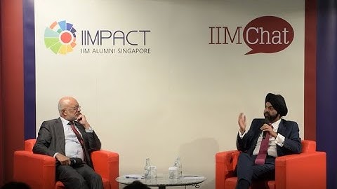 #IIMChat with Ajay Banga and Piyush Gupta, 29 Sep 2022