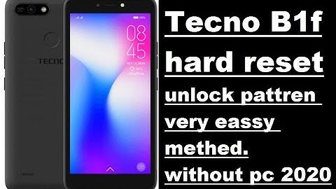 Tecno b1f  hard reset || pattern unlock removo || all tecno mobile hard reset .