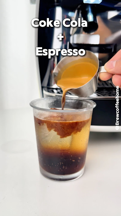 Coca Cola Espresso - Um...Coke Coffee #espressoyourself #coffee #espresso #seinex