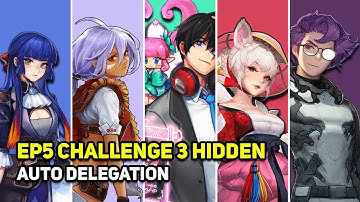 Crusaders Quest - EP5 Challenge 3 Hidden - Yeowoodong Haruki Lindsey Aubrey Frantz