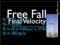 Free Fall and Kinematics Quiz