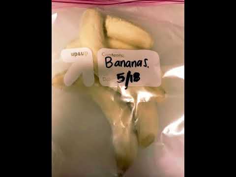 Freeze Bananas - YouTube