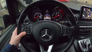 How to Enable or Disable Distance Warning in Mercedes V Class W447 ( 2014 - now )