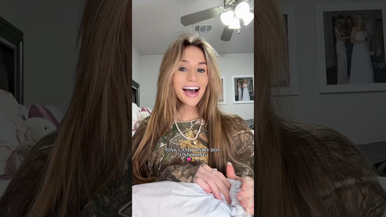 PINK CAMO DAIRY BOY UNBOXING🩷🩷🧸 