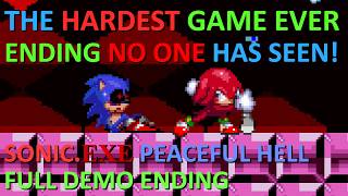 I Beat The Demo That No One Completed... | Sonic.exe The Peaceful Hell (Remake)