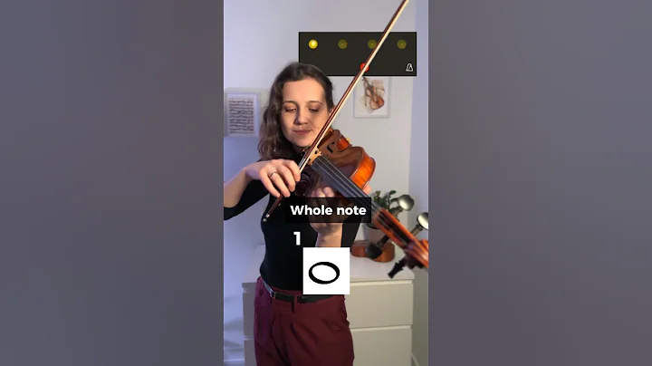 How to play different note values?Play along with me all of them in 60bpm✨#violin #violintips #tips