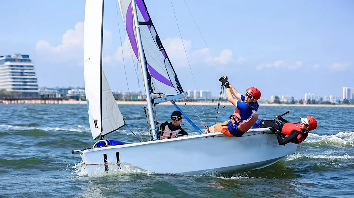 Live: Set sail with young sailors from summer sailing camp in Beidaihe of Qinhuangdao City - DayDayNews