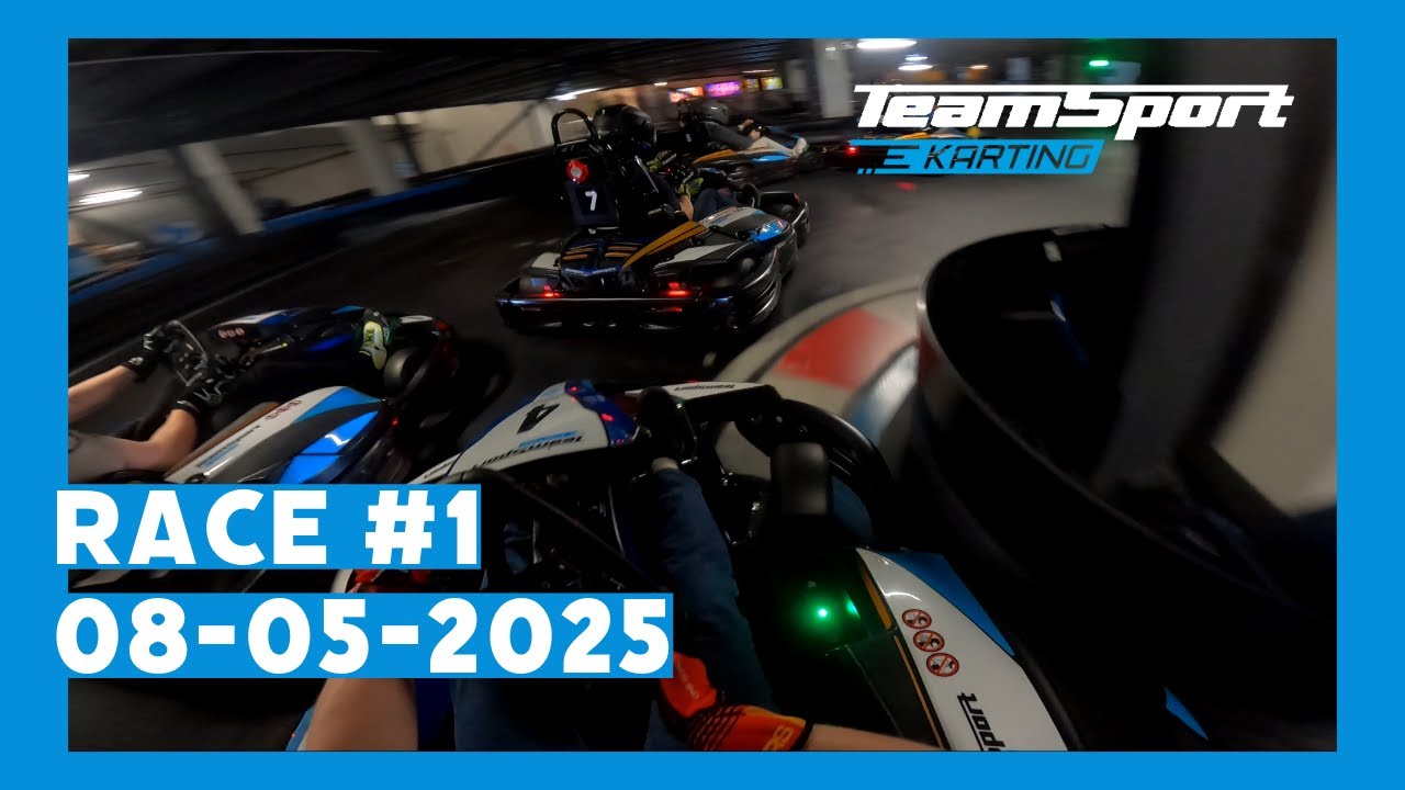 TeamSport E-Karting Utrecht The Wall | Race #1 | 08-05-2025