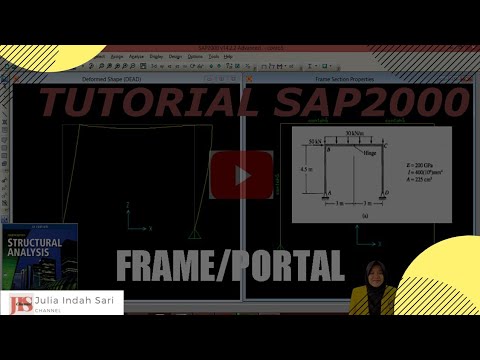 TUTORIAL SAP2000 PEMULA FRAME/PORTAL (5)
