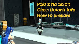 PSO 2 NA Scion Classes Leveling Help and Tips.