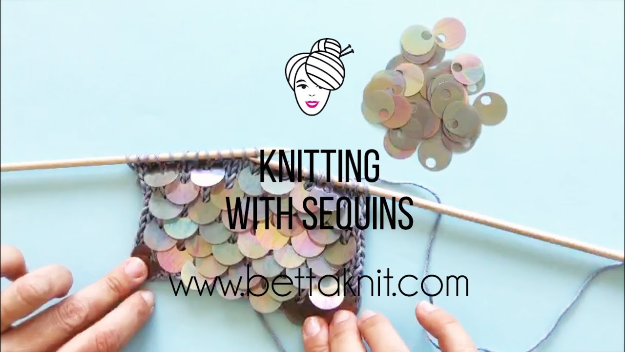 Knitting with Sequins 