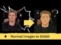 Convert normal images to Ghibli images | Ghibli Art work