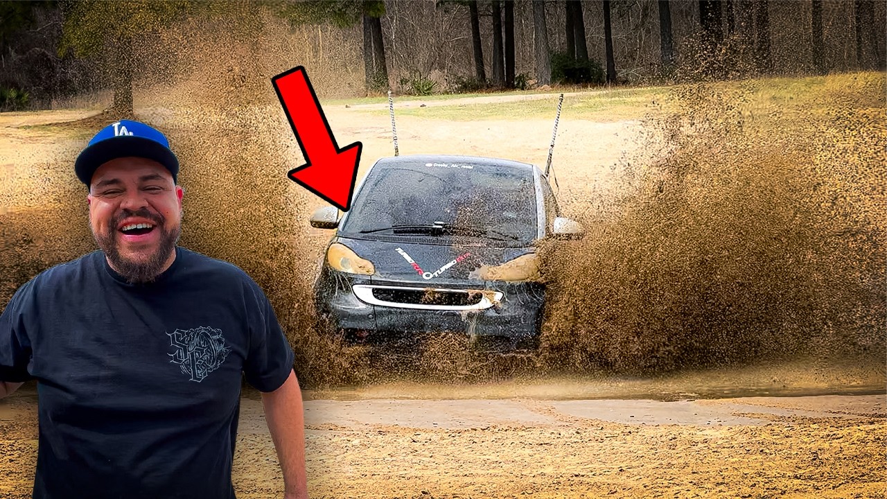 I BLEW UP A SMART CAR OFFROADING!!