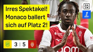FC Nantes - AS Monaco | 10. Spieltag | Ligue 1 | DAZN Highlights