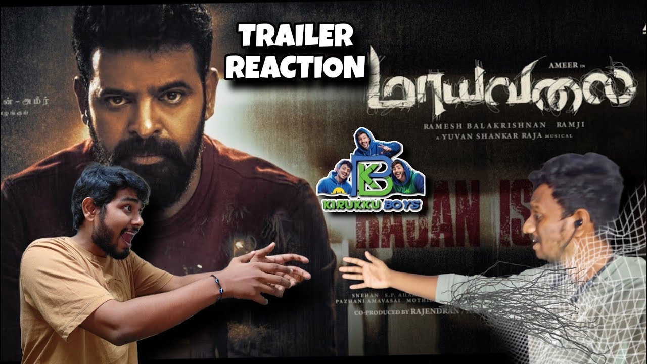 Sathya Ramesh MAAYAVALAI Teaser REACTION!!! | Ameer | Yuvan Shankar Raja | Sathya ...