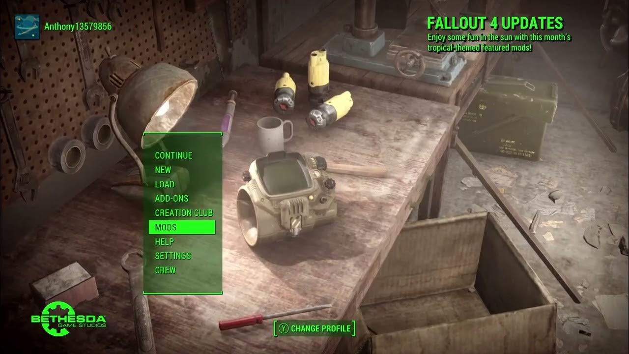 fallout 4 load order Xbox series s sim settlements YouTube