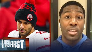 Greg Jennings decides if San Francisco is really committed to Jimmy G | NFL | FIRST THINGS FIRST