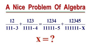Solving A Nice Equation Problem | Math Olympiad Preparation